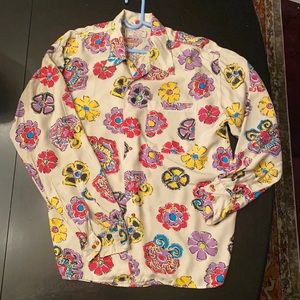 Hippie Flower Shirt -Men’s L